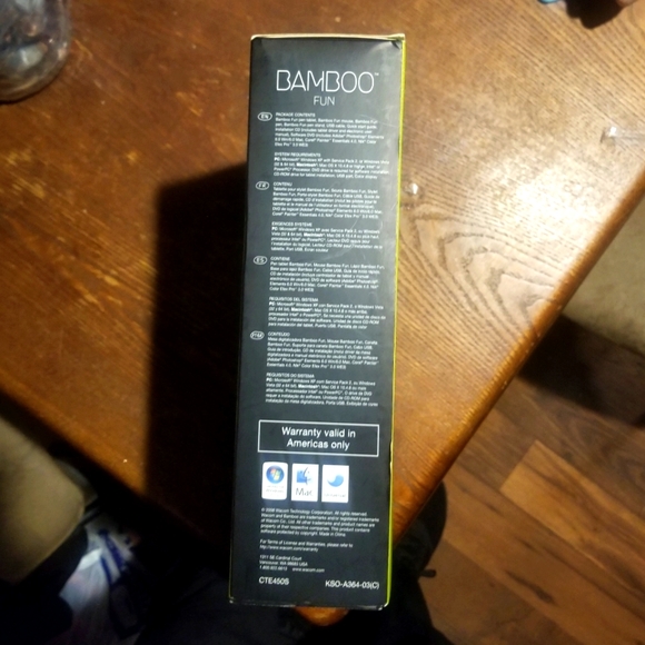 Wacom Bamboo Fun CTE450S USB Drawing Tablet with Pen & Mouse - Picture 3 of 8